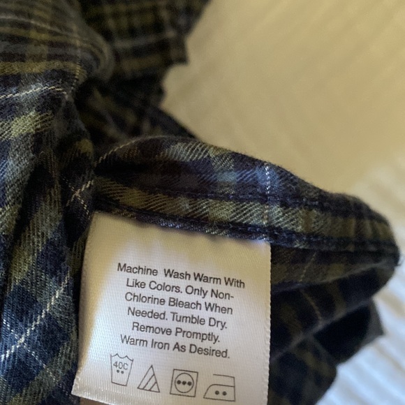 Men’s Eddie Bauer Flannel Shirt, Size Tall Large - Picture 8 of 8